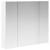 vidaXL Mobiletto per specchio da bagno Bianco 80 x 14.5 x 70 cm