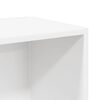 vidaXL Tavolino Bianco 33x33x34,5 cm in Legno Multistrato