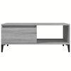 vidaXL Tavolino Salotto Grigio Sonoma 90x50x36,5 cm Legno Multistrato