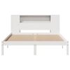 vidaXL Letto Libreria senza Materasso Bianco 140x190 cm Legno di Pino