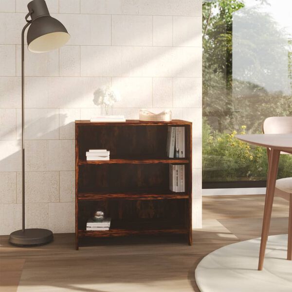 vidaXL Credenza Rovere Fumo 70x40,5x75 cm in Truciolato