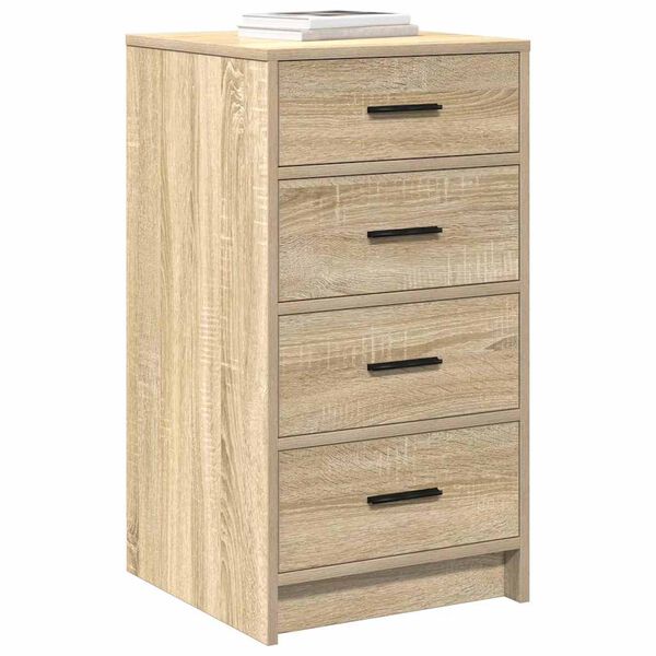 vidaXL Credenza rovere sonoma 40 x 41 x 75 cm Legno multistrato