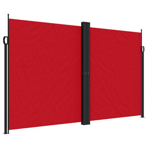 vidaXL Tenda da Sole Laterale Retrattile Rossa 200x1200 cm