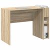 vidaXL Scrivania Rovere Sonoma 109 x 50 x 78 cm Legno multistrato