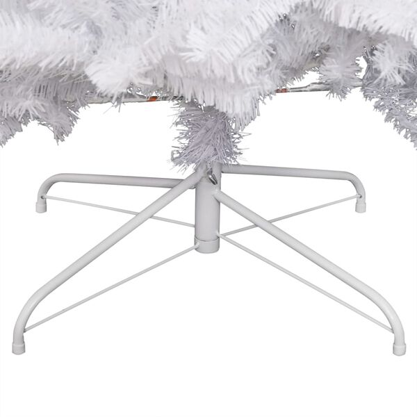 vidaXL Albero Natale Artificiale Incernierato con Neve Fioccata 120 cm