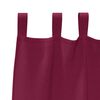 vidaXL Tende Blackout con Anelli 2 pcs Rosso Vino 175 x 140 cm