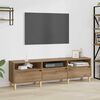 vidaXL Mobile TV Rovere artigianale 150 x 30 x 45 cm Legno multistrato