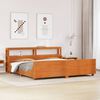 vidaXL Letto senza Materasso Marrone Cera 180x200 cm in Legno di Pino