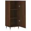 vidaXL Credenza Rovere Marrone 34,5x34x90 cm in Legno Multistrato