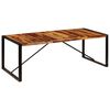 vidaXL Tavolo da Pranzo 220x100x75 cm Legno Massello di Acacia