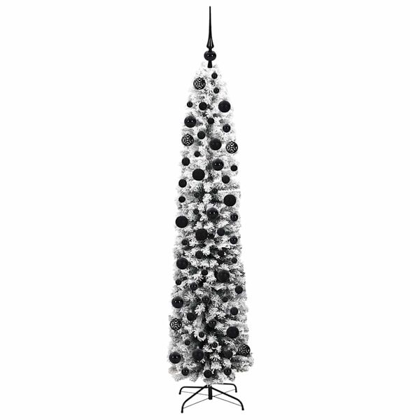 vidaXL Albero di Natale artificiale con 300 LED Verde 180 cm