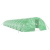 vidaXL Serra con Telaio in Acciaio Verde 100 m&sup2; 20x5x2,3 m