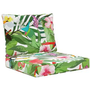 vidaXL Cuscino per divano da esterno Poliestere colorato 60 x 50,5 cm