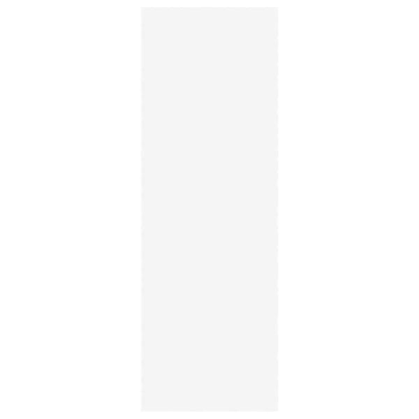 vidaXL Mobile TV Bianco e Rovere Sonoma 30,5x30x90cm Legno Multistrato