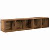vidaXL Set di mobili TV 2 pz Legno vecchio Legno ingegnerizzato