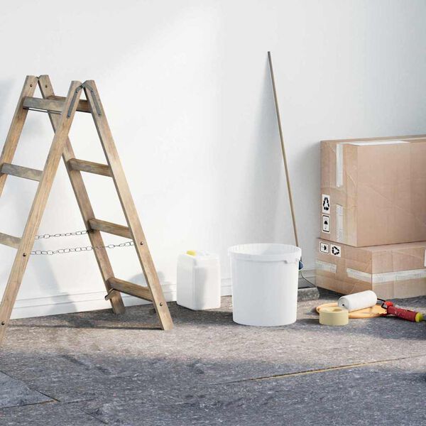 vidaXL Coperte da trasloco 10 pcs Grigio 150 x 200 cm Tessuto