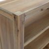 vidaXL Libreria a 3 Ripiani 80x30x80 cm in Legno Massello di Acacia