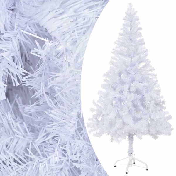 vidaXL Albero di Natale Preilluminato con Palline 120 cm 230 Rami