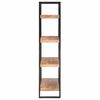 vidaXL Libreria a 4 Livelli 120x40x180 cm in Legno Massello di Acacia