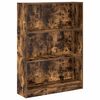 vidaXL Libreria Rovere Fumo 80x24x109 cm in Legno Multistrato