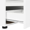 vidaXL Mobile TV Bianco Lucido 100 x 48 x 43 cm Legno multistrato