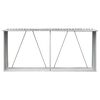 vidaXL Capannone da Giardino in Acciaio Zincato 330x84x152cm Verde