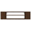 vidaXL Pensile Porta TV Rovere Marrone 100x30x26,5cm Legno Multistrato