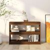 vidaXL Libreria/Divisorio Rovere Marrone 100x30x72 cm