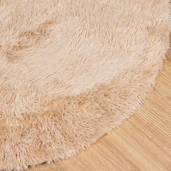 vidaXL Tappeto Shaggy a Pelo Lungo NAVARRA Beige 300x200 cm poliestere