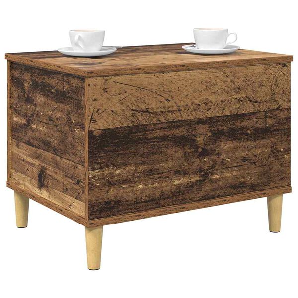 vidaXL Armadio da Notte Legno vecchio 60 x 44,5 x 45 cm