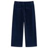 Pantaloni da Bambino in Velluto a Coste Blu Marino 128