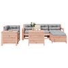 vidaXL Set Divani da Giardino 7 pz in Legno Massello Abete Douglas