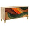 vidaXL Mobile TV BONN 102 x 33 x 50 cm Sonoma Legno ingegnerizzato