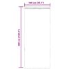 vidaXL Tende in Voile con Passanti 2 pz Blu Reale 140x260 cm