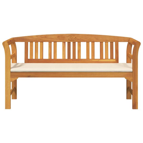 vidaXL Panchina Rosa Naturale 157 x 46 x 82,5 cm