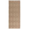 vidaXL Tappeti per area AGIRA Naturale 200 x 80 cm Poliestere