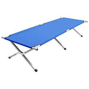 vidaXL Letto da Campeggio 210x80x48 cm XXL Blu