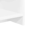 vidaXL Supporto TV Bianco 102 x 35 x 45 cm Legno multistrato