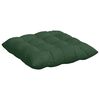 vidaXL Cuscini per Seduta 4 pcs Verde Scuro 40 x 40 x 6 cm