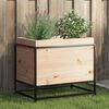 vidaXL Fioriera da Giardino 60x40x50 cm in Legno Massello di Pino