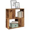 vidaXL Libreria Legno Antico 60x24x63 cm in Legno Multistrato