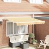 vidaXL Tenda Retrattile Giallo 250 x 200 cm Tessuto