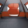 vidaXL Tenda Familiare a Cupola 6 Persone Arancione Impermeabile