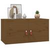 vidaXL Pensili 2 pz Marrone ambra 60x30x30cm in Legno Massello di Pino