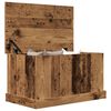 vidaXL Scatola Portaoggetti Legno Antico 70x40x38 cm Legno Multistrato