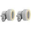 Intex Adattatori B 2 pz per Tubi Flessibili da 32 mm a 38 mm
