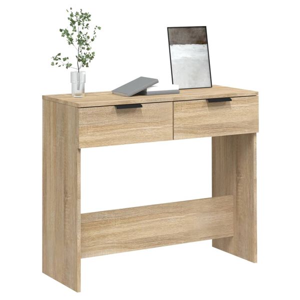 vidaXL Tavolino da Salotto Rovere Sonoma 90x36x75 cm Legno Multistrato