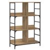 vidaXL Libreria 4 livelli 78,5 x 33 x 117,5 cm metallo PB