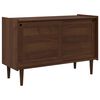 vidaXL Credenza BILBAO Caramello scuro 114 x 45 x 75 cm