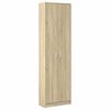 vidaXL Armadio Corridoio Rovere Sonoma 55x25x189 cm Legno Multistrato